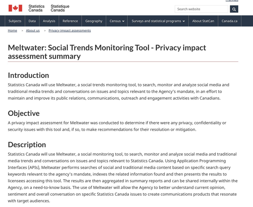 Trudeau Government is using private social media surveillance company “Meltwater” to track Canadians posts, trends, and opinions – Nya Pfannerstill on XGN Notes: Since 2015, the Liberal Government paid Meltwater millions to monitor its citizens.