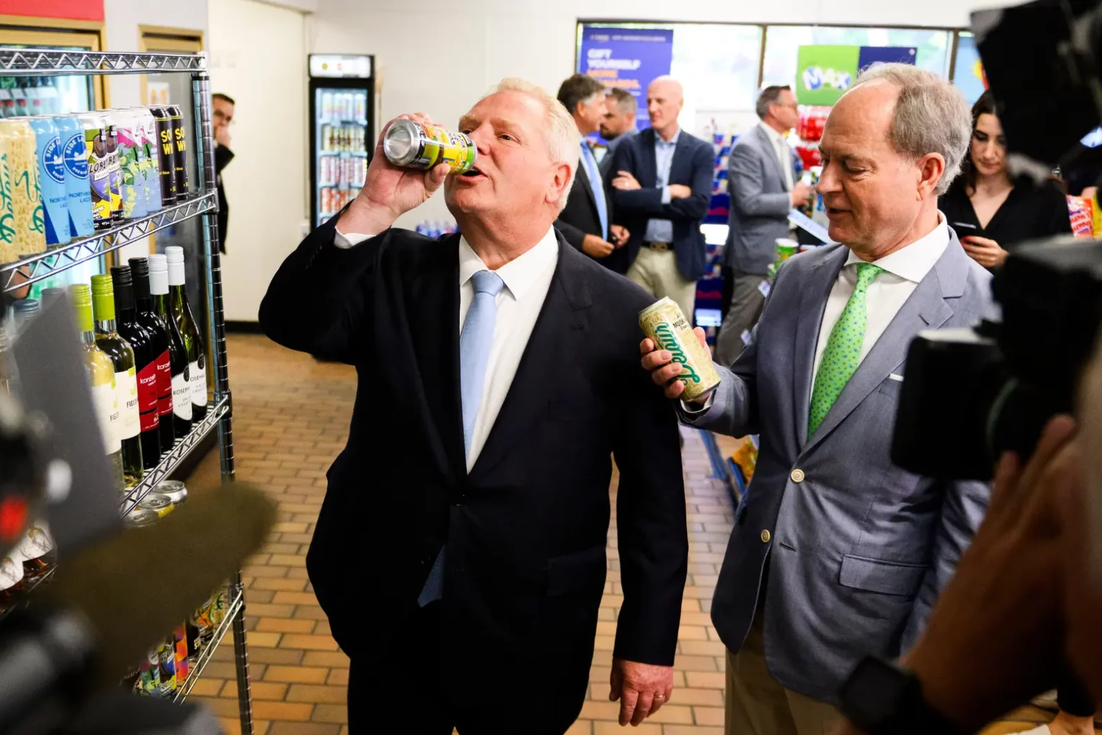 ‘The 3 big breweries, they’re done,’ Ontario to sell alcohol in convenience stores starting this fall – Now TorontoGN notes:  “We’re moving it forward. The monopoly with the three big breweries, they’re done, they’re gone. We’re going to make sure it’s convenient for people and be treated like everyone else in the country. Be treated like everyone else down in the U.S., North America, everywhere,” Ford said.