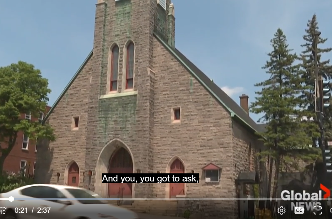 VIDEO: New Montreal shelter causing a stir among residents who say it’s too close to schools – Global NewsGN notes: Mayor Valerie Plante advocates for ecological transition with bike lanes anywhere it can obstruct and complicate driving a car, for “equal (not so equal) opportunities” meaning some property owners pay a higher rate of tax rates than others, and now spending money for shelter the neighborhood doesn’t want.  Call her mayor “Robinhood”.