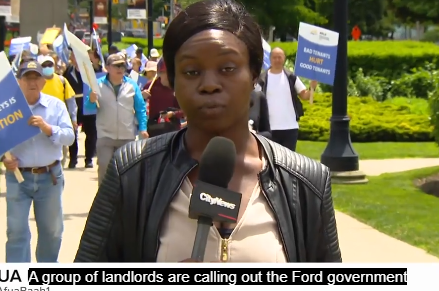 VIDEO: Small ownership landlords call for rental housing market reform – City NewsGN notes:  According to 2022-23 report, Landlord Tenant Board received 73K application for evictions, yet 53K remained unresolved.  Those “professional [crocked] tenants” don’t pay rent and drive small landlords into bankruptcy before they can be evicted.  How can we expect more investments into rentals when the legislation sides with the thieves?