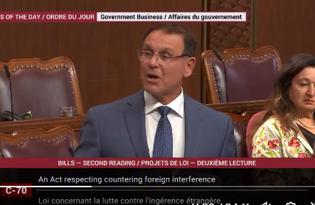 VIDEO: A foreign agent registry and other measures to fight foreign interference & transnational repression are long overdue – Senator Leo Housakos on XGN notes: “While I support Bill C-70 and its expeditious passage, I will not be congratulating anyone in the Trudeau government.”