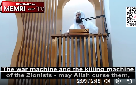 VIDEO: Canadian Imam Adnan Abyat: Jihad Is the Pinnacle of Islam; May Allah Curse the Jews – Memri TV on XGN notes: Muslims in Canada can preach hate against Jews as much as they want, but if you dare misgender someone, the liberal government is watching.