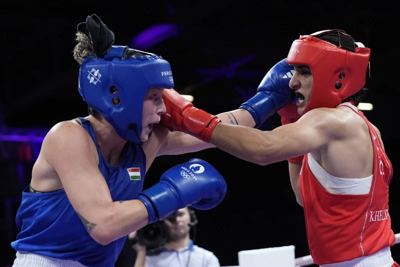 Algerian boxer Imane Khelif clinches medal at Olympics after outcry fueled by gender misconceptions – Associated PressGN notes: Not long ago, men hurting women would be sentenced to jail.  Now, neo-Marxists media fully support men bashing women.  Although positively tested with XY chromosomes (Science Bio 101: XY=Men – no misconception possible), media keep referring to Khelif as a “she”.  This XY is even rewarded with a gold medal for destroying several women’s years of training and dreams. Misogynists around the world must be thrilled.